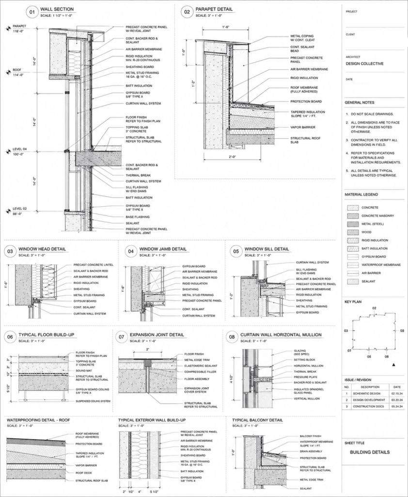 Architectural Technical Detailing Services