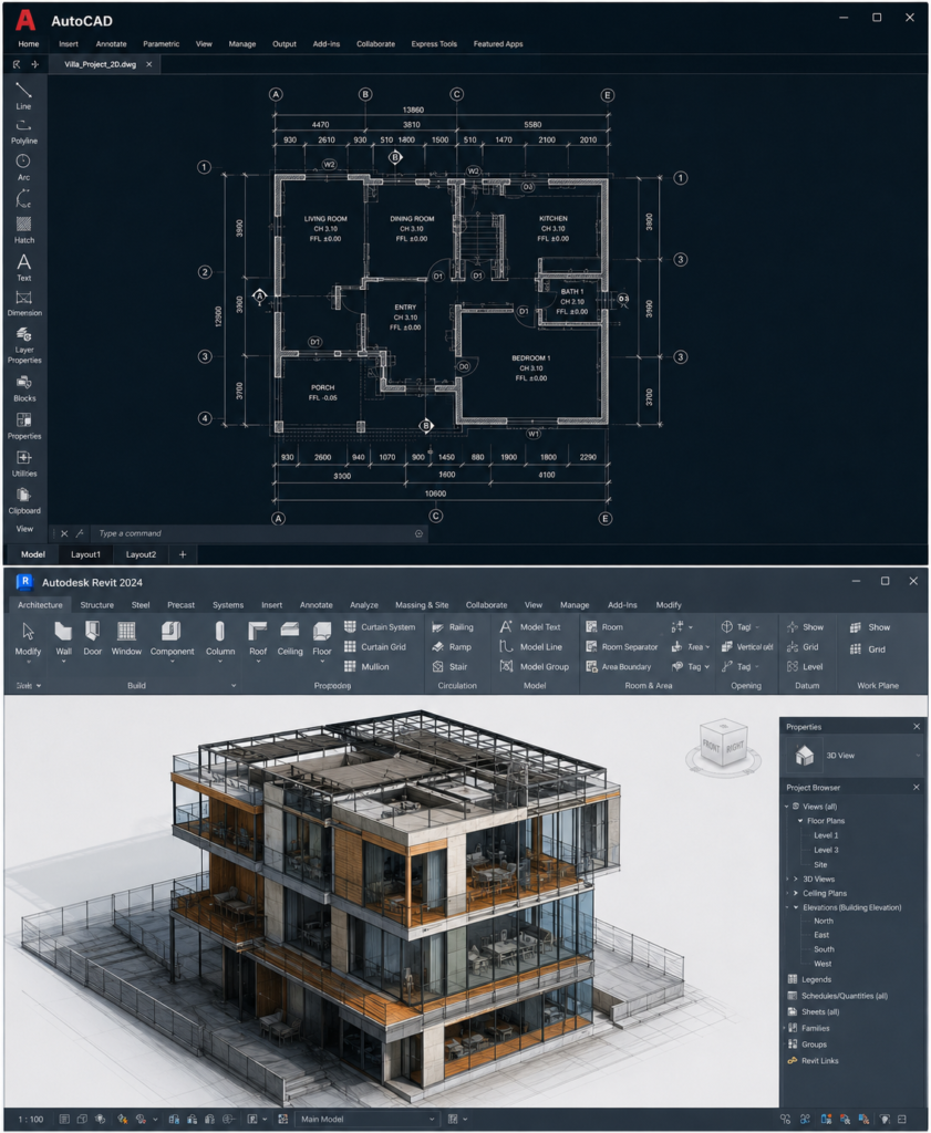 CAD to BIM Conversion