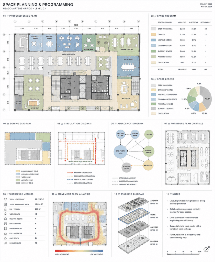 Space Planning Programming Services